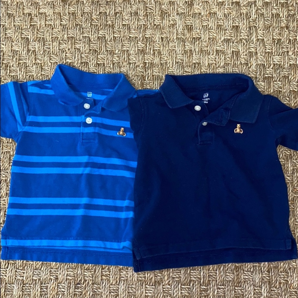 Polo shirts by baby gap